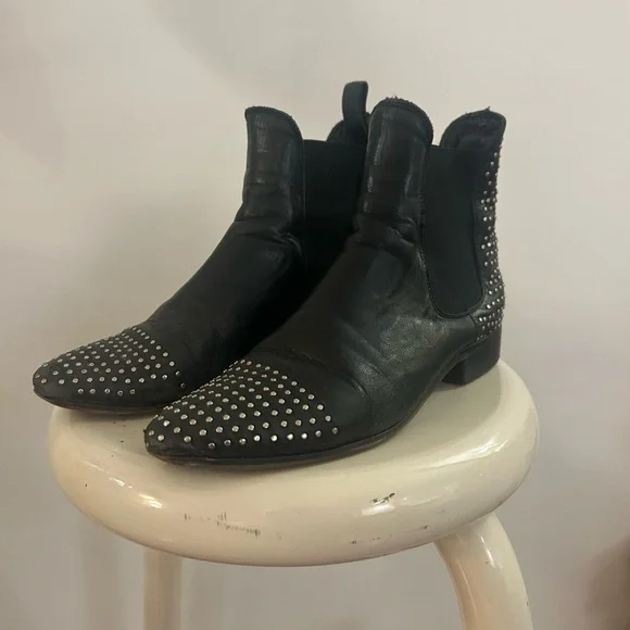 Leather Booties - Picture 3 of 8